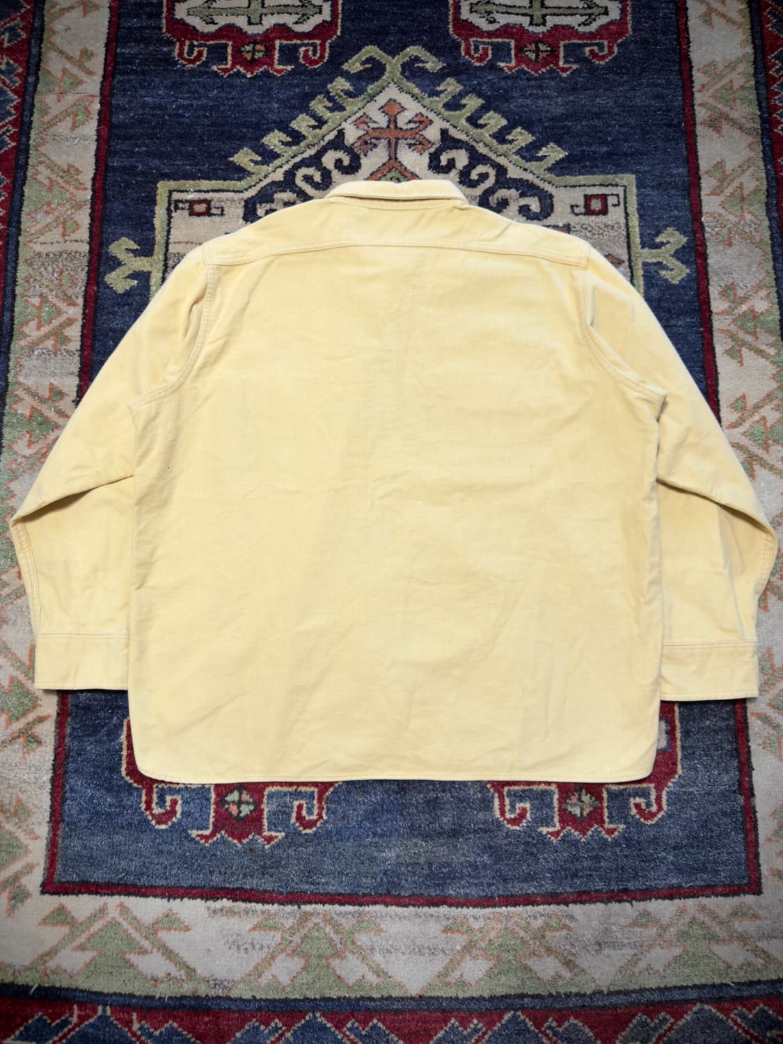 70s USA Woolrich Chamois Yellow shirt 상품이미지2