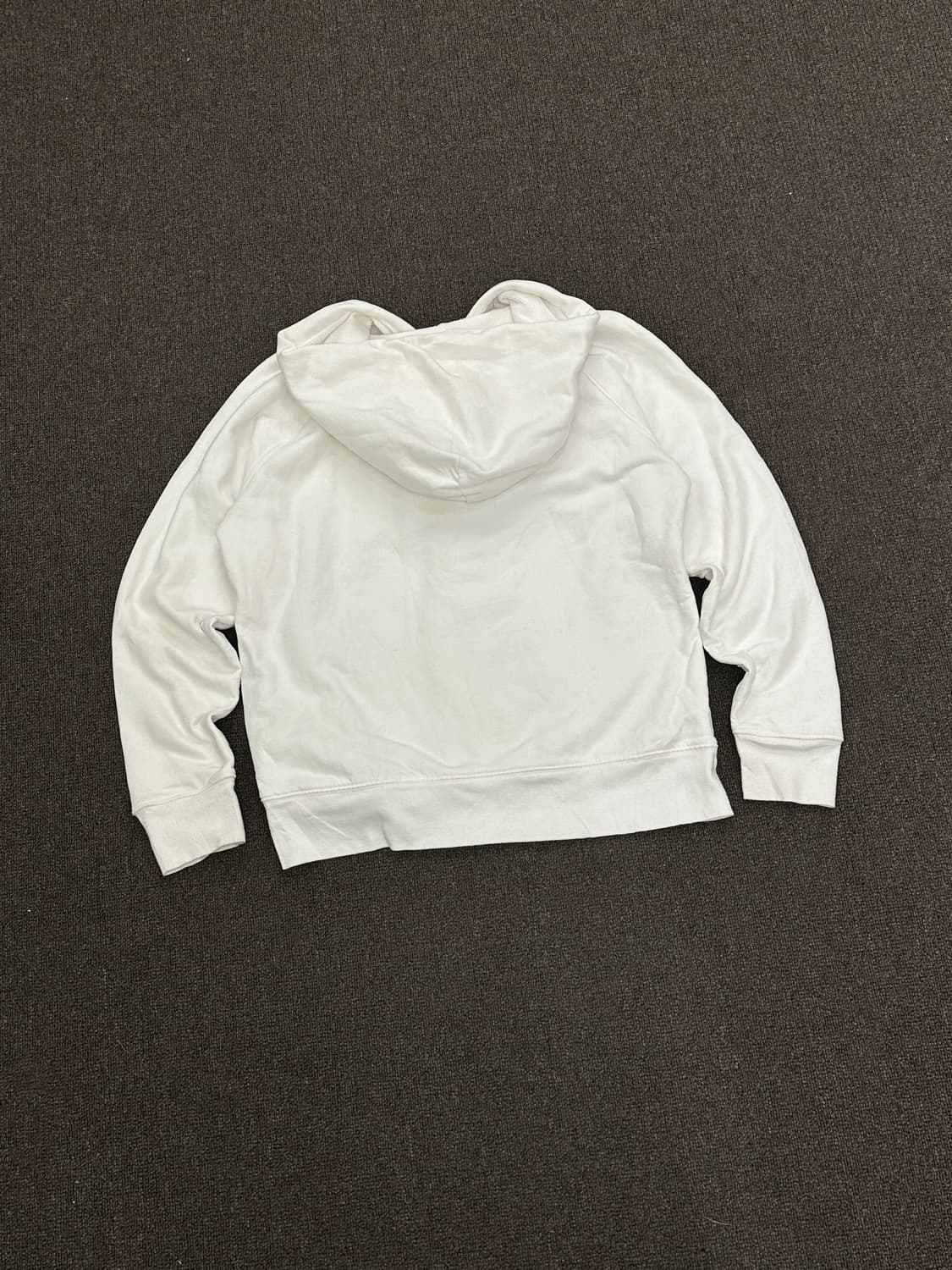 XL)GAP 빈티지 성조기 빅로고 화이트 후드집업(이염) 상품이미지7