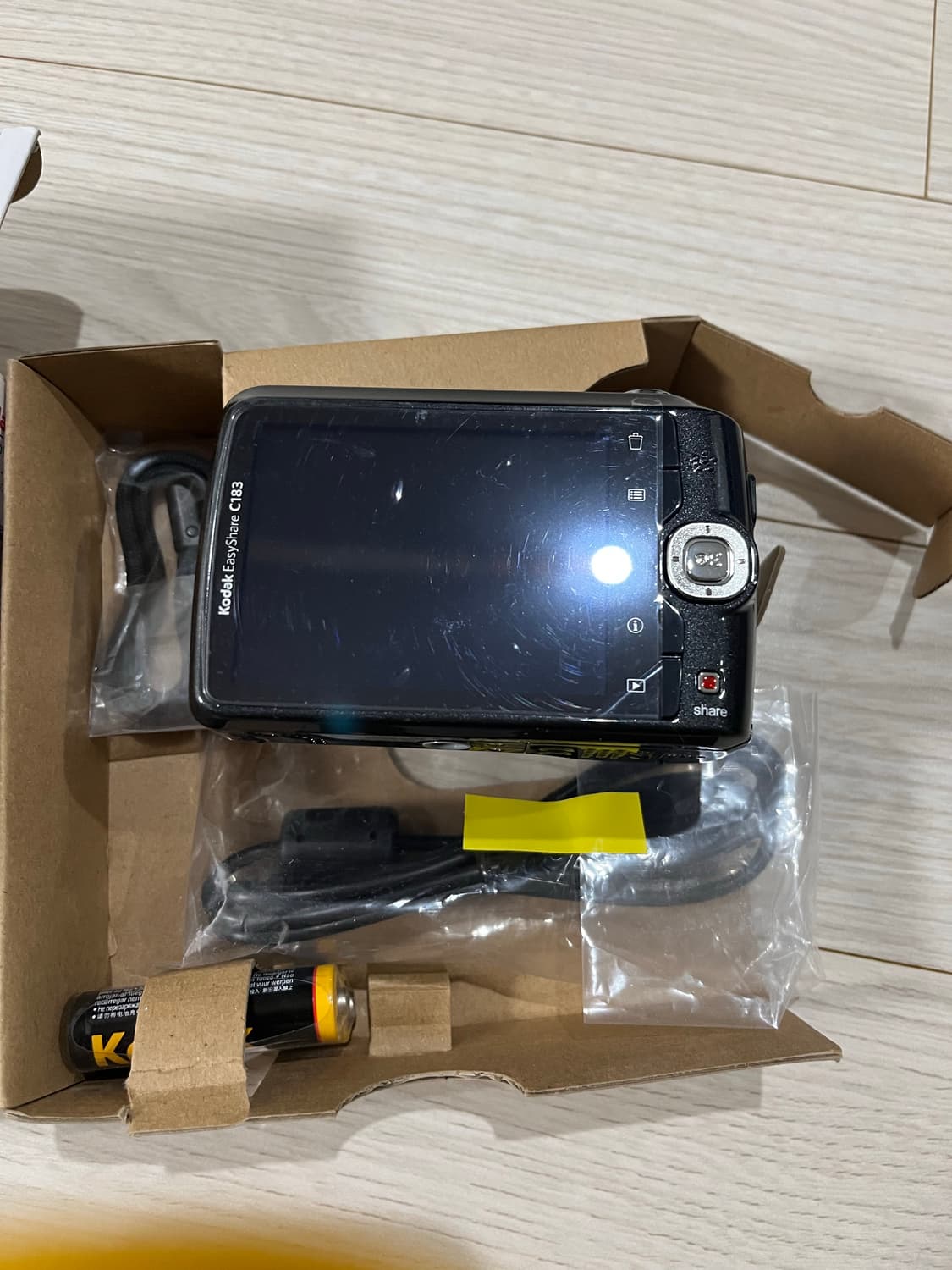 (새제품) 코닥 c183 펄블랙 빈티지디카 카메라 상품이미지3