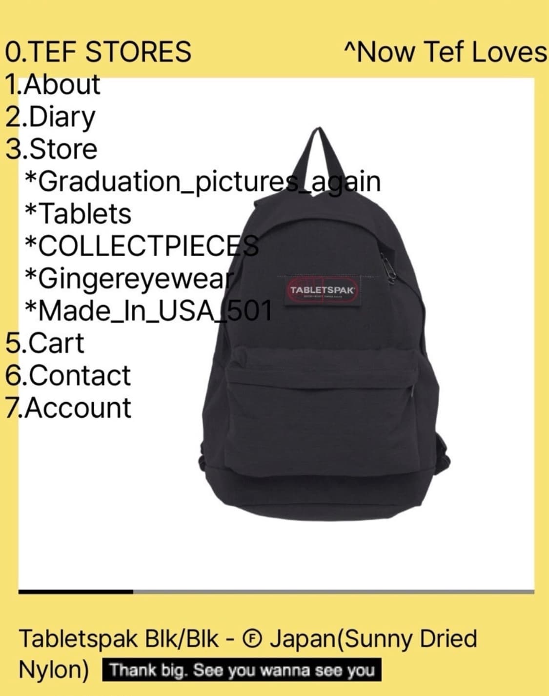 테프스토어즈 백팩 상품이미지1