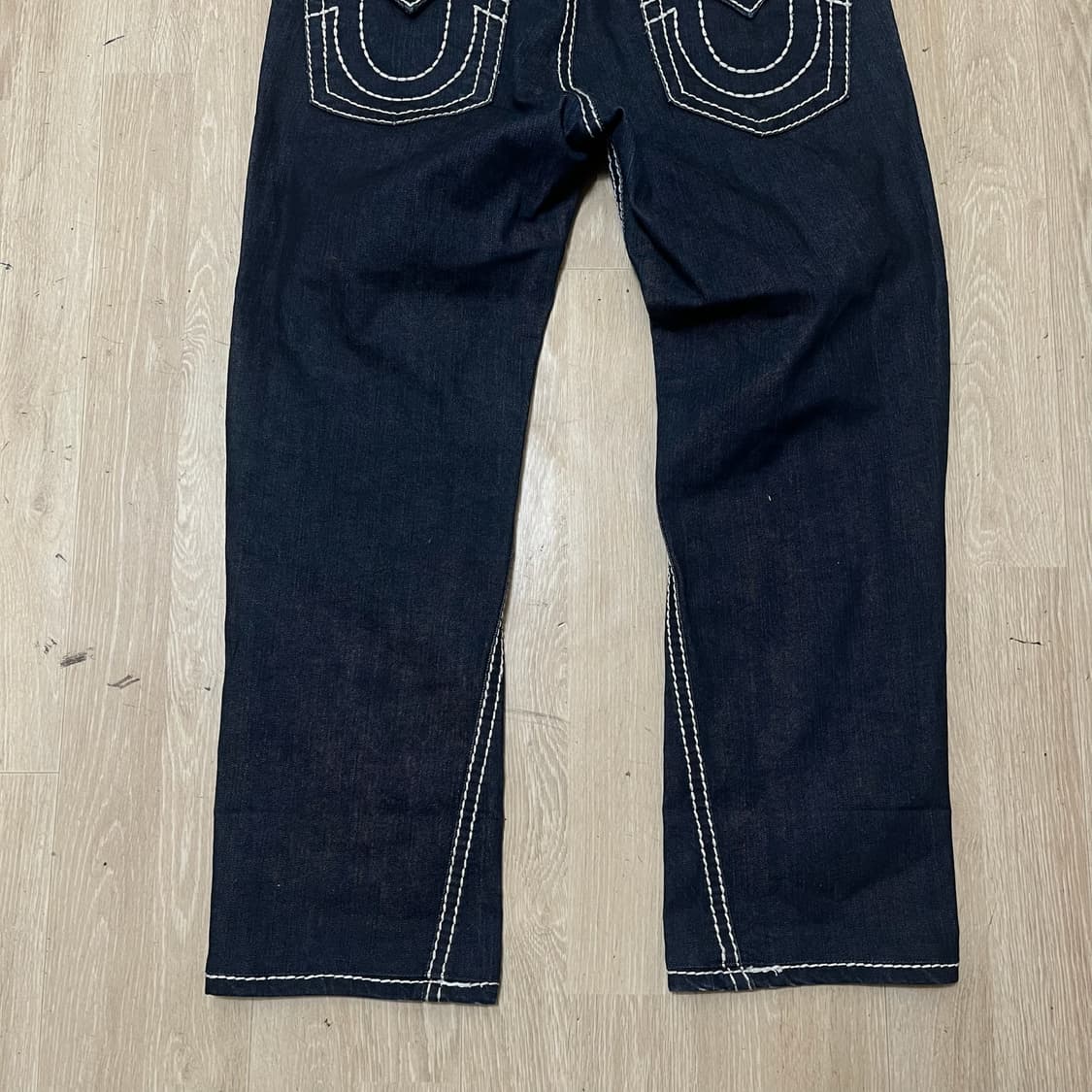 트루릴리전 여성 조이 슈퍼 티 스티치 데님 청바지 XL  상품이미지3
