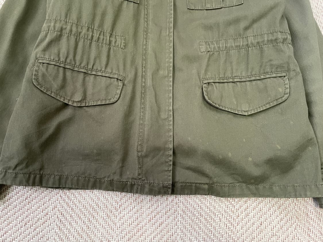 빈티지 밀리터리 퍼 트리밍 자켓 goa lgb J03504 상품이미지2