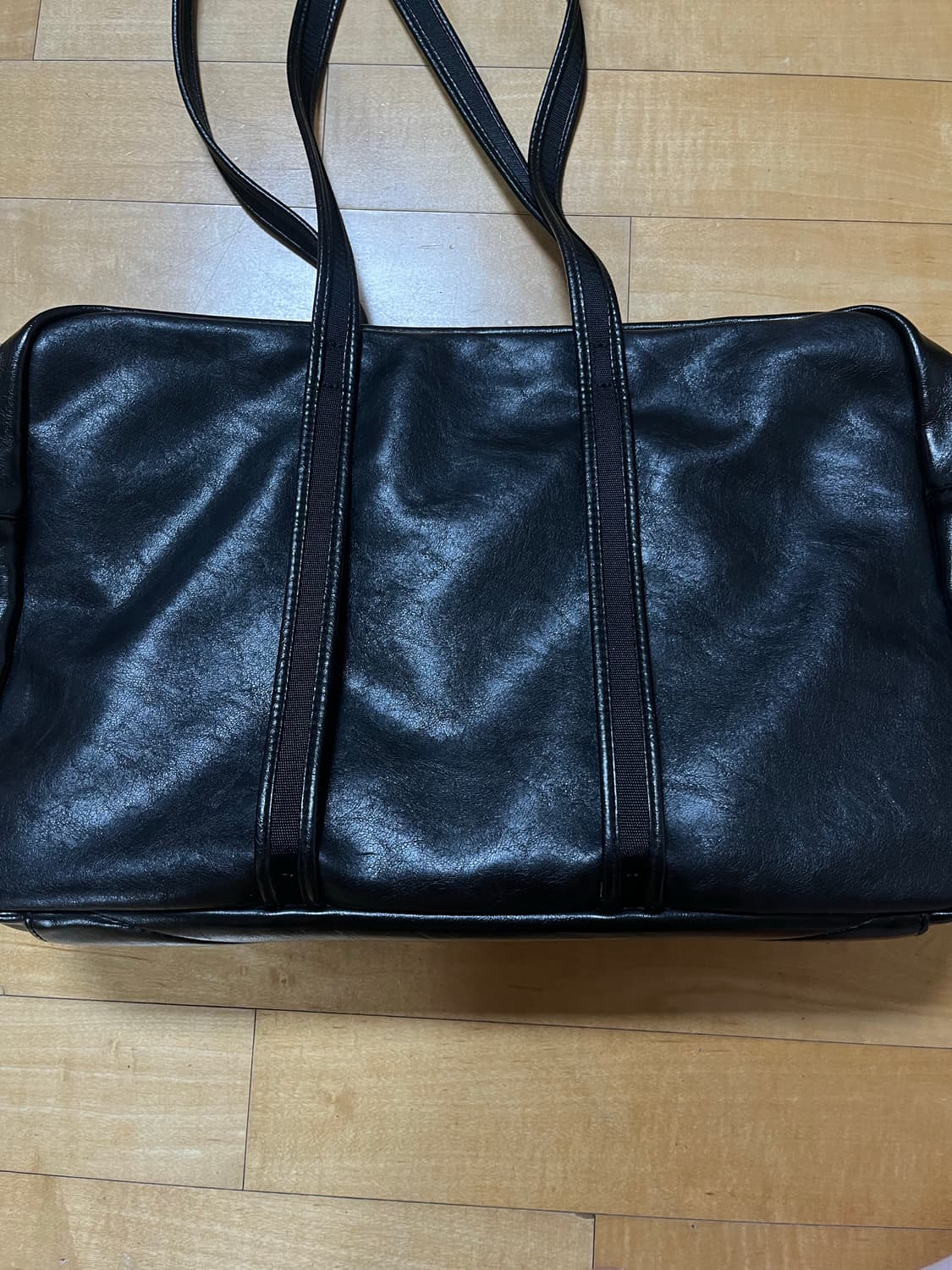 노이에 레더보스턴백 블랙 미디움 상품이미지4