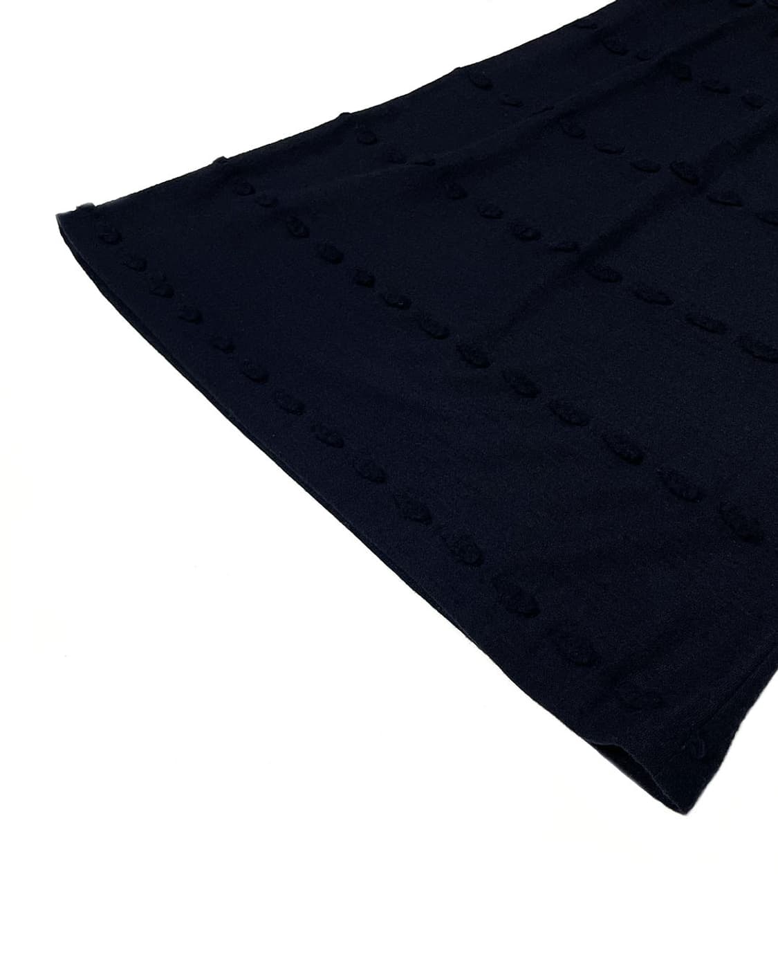 Issey Miyake 네이비 엠보 롱 스커트 set up 상품이미지4