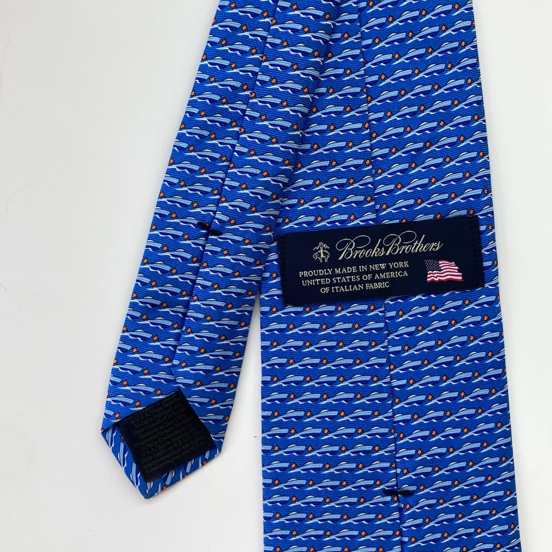 신형라벨 브룩스브라더스 명품 정품 넥타이 8.3cm 상품이미지5