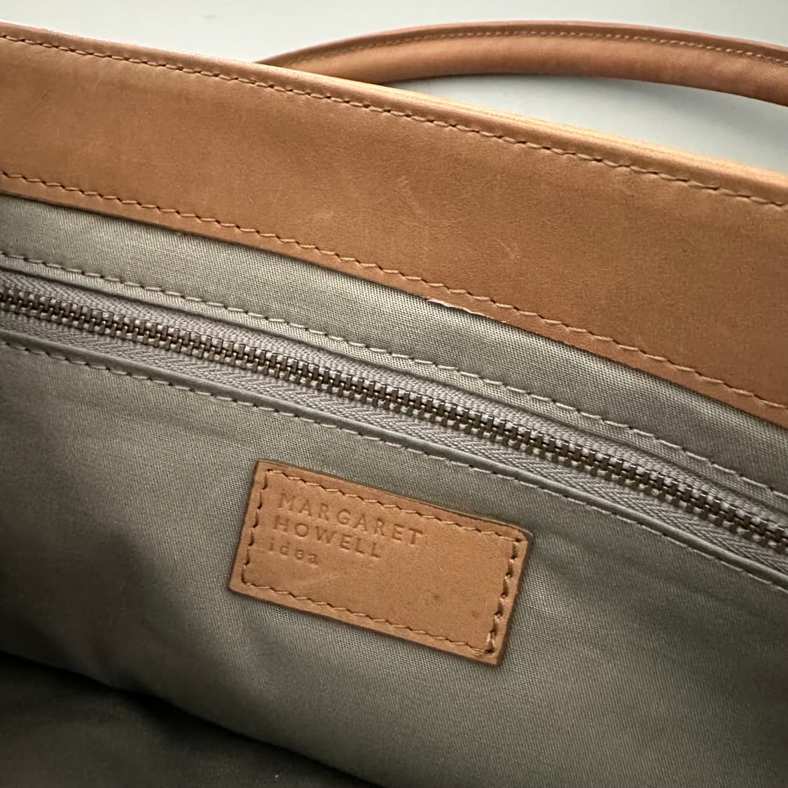 마가렛호웰 margaret howell 가죽 토트백 상품이미지6