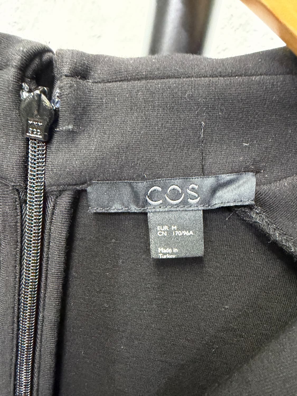 정품) COS 코스 블랙 벨트 점프수트 M 상품이미지7