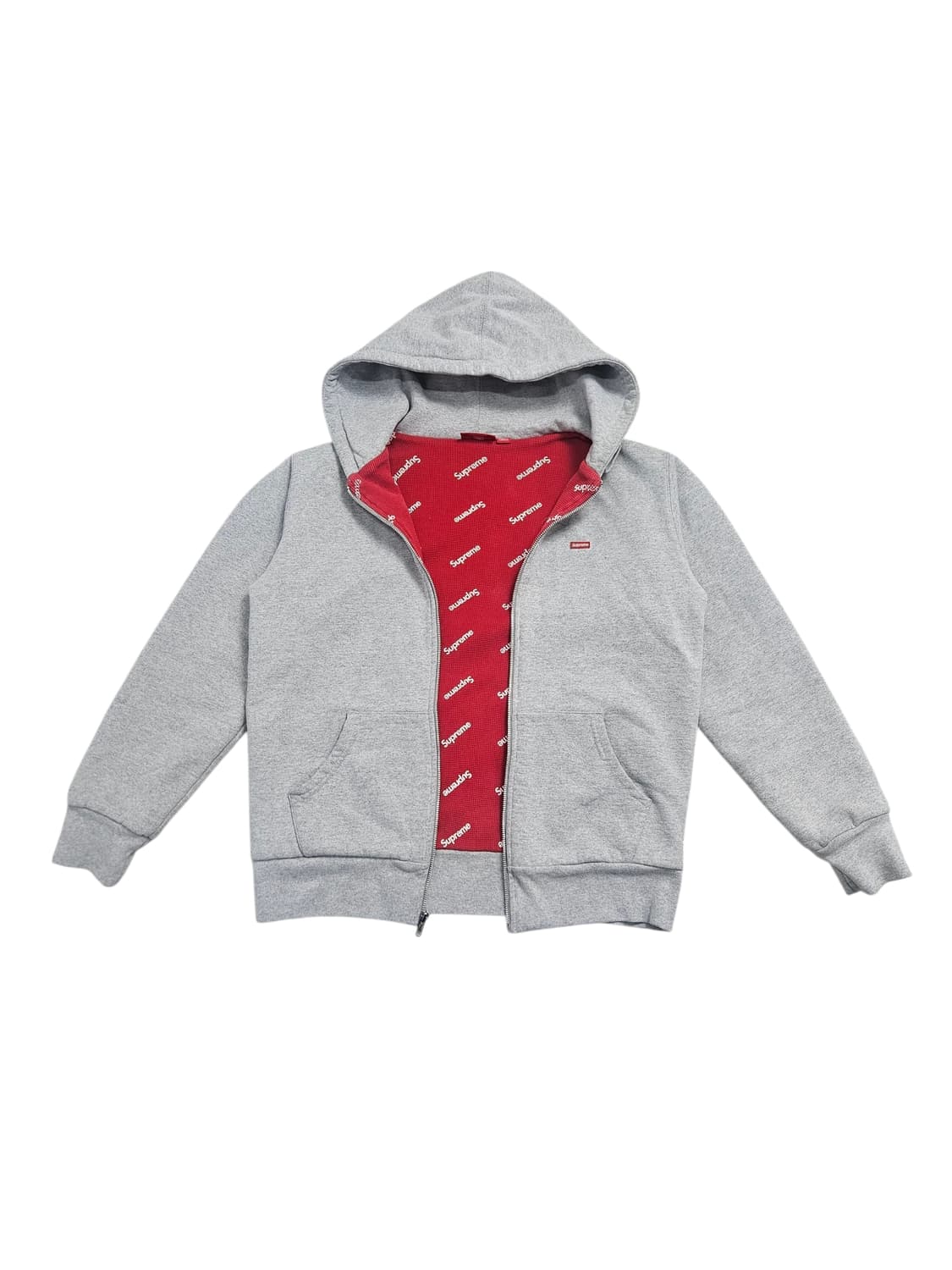 슈프림 박스 로고 써멀 후드집업 상품이미지2