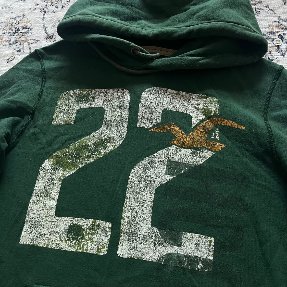 홀리스터 그런지 프린팅 후드티 상품이미지1