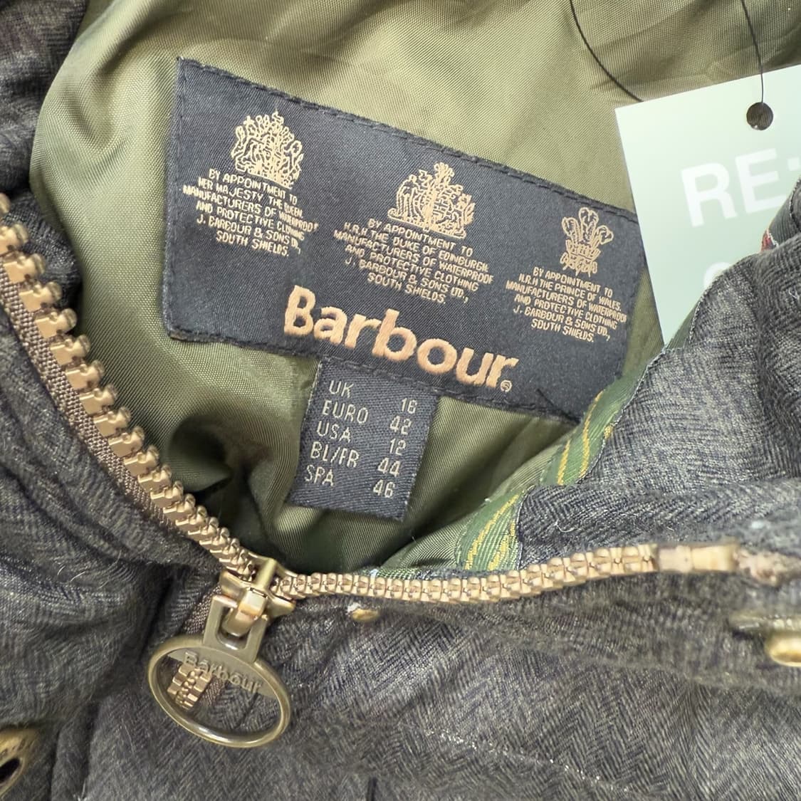 바버 패딩 베스트 r1847  상품이미지7