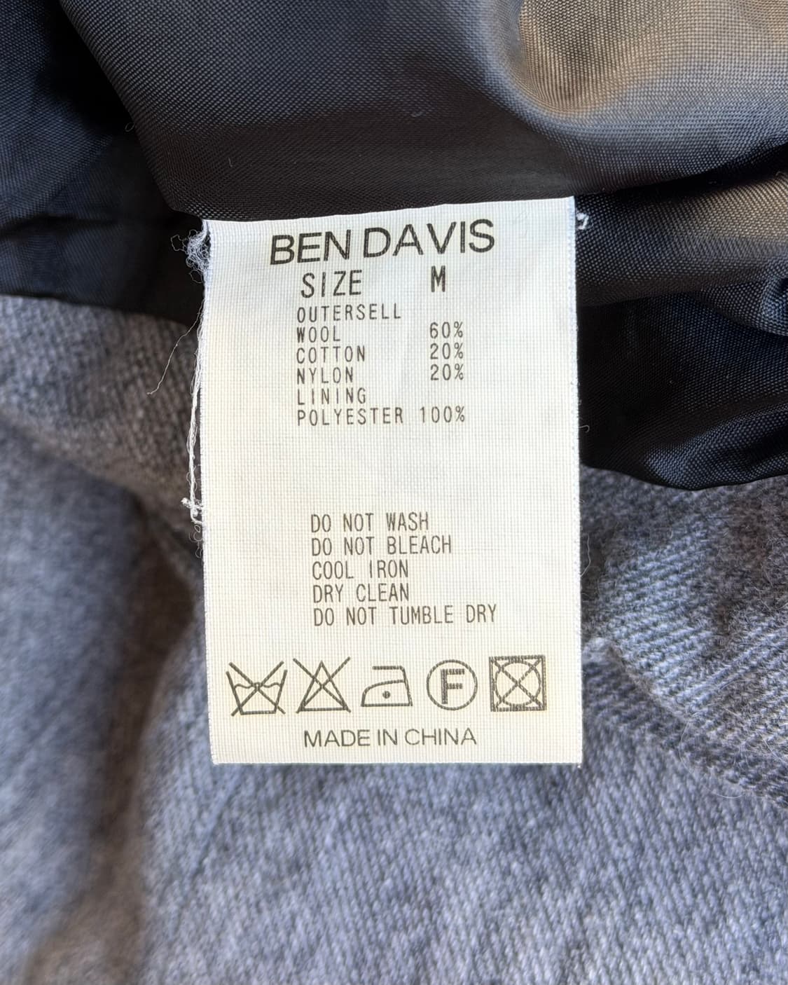 BEN DAVIS JPN vest 상품이미지8