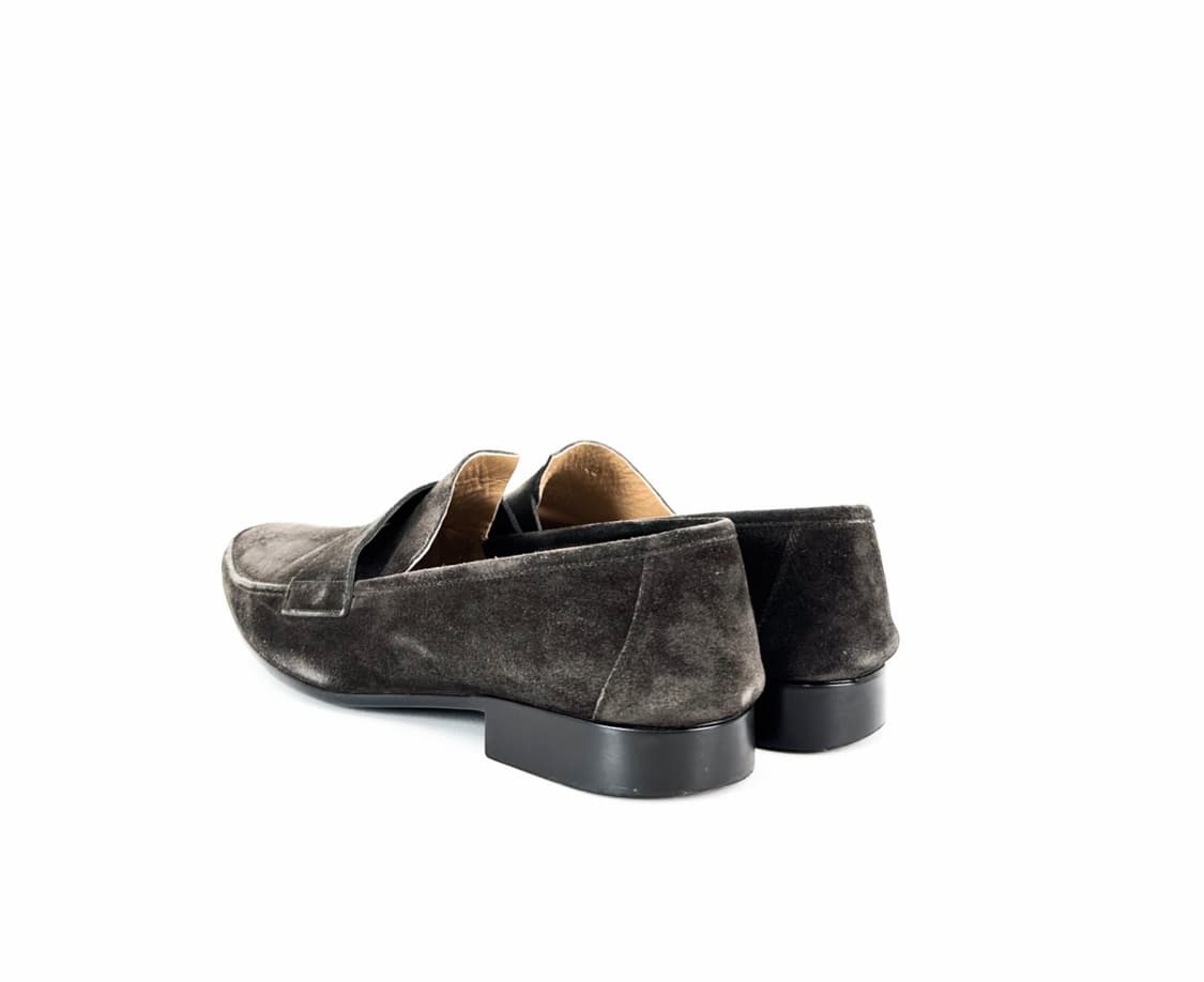 [40] Hermes 에르메스 남성 H 로고 스웨이드 모카신 로퍼 상품이미지4