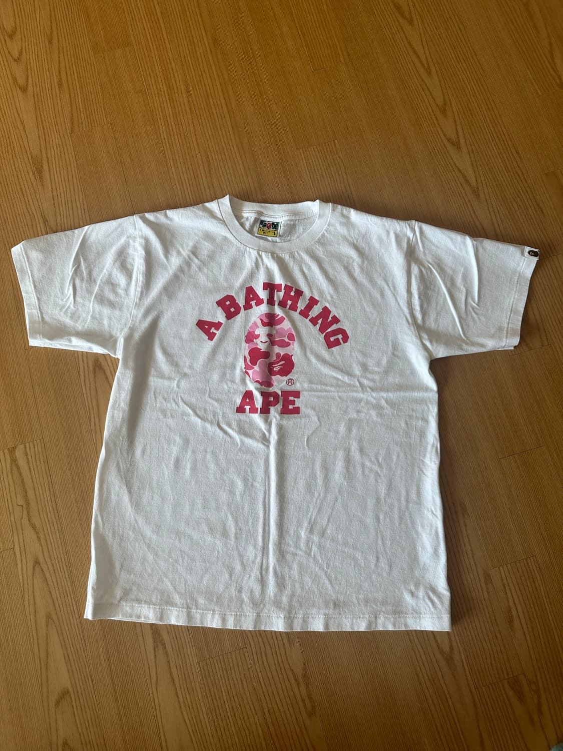 BAPE 티셔츠 핑크 L 상품이미지2