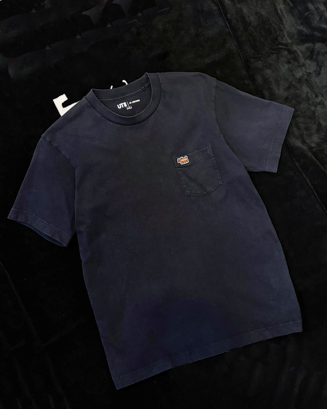 유니클로 키스헤링 콜라보 포켓 티셔츠 상품이미지1