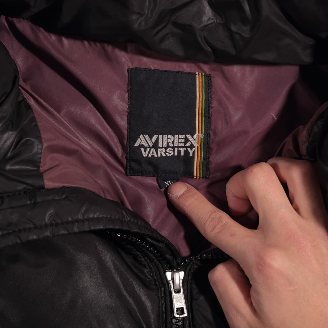 AVIREX FUR HOODIE PUFFER 상품이미지4