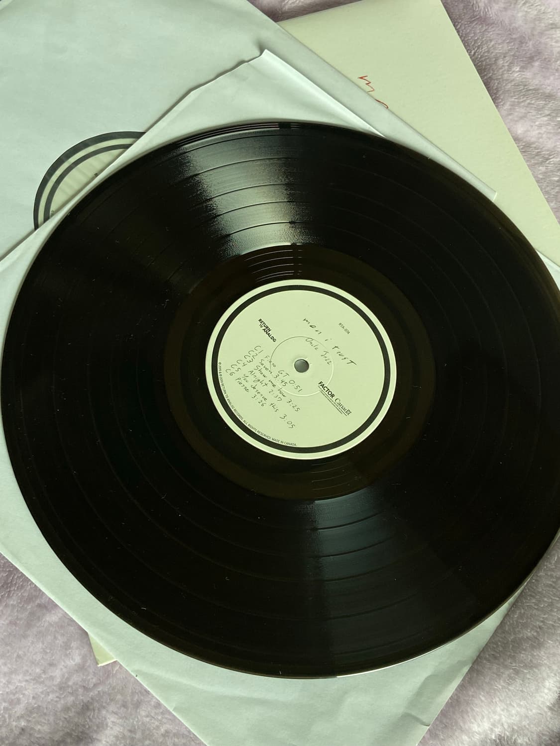 Men i trust Oncle Jazz 2LP BlackIce 개봉 상품이미지5