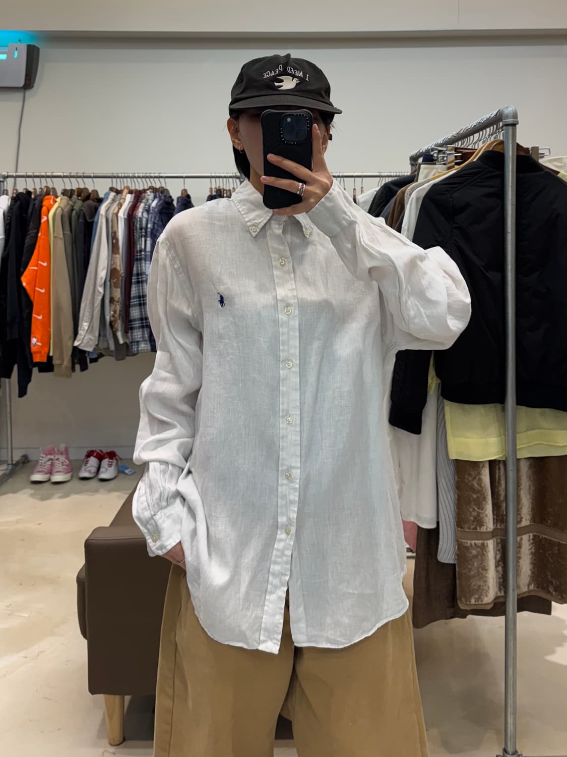 폴로 랄프로렌 린넨 셔츠 상품이미지4