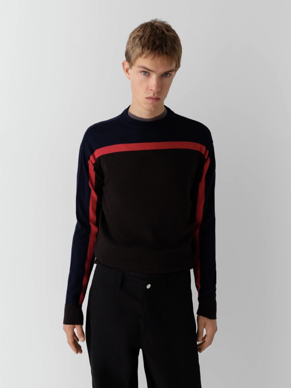 [XS,S,M,L]기마구아스 HONEY 니트/브라운 상품이미지1