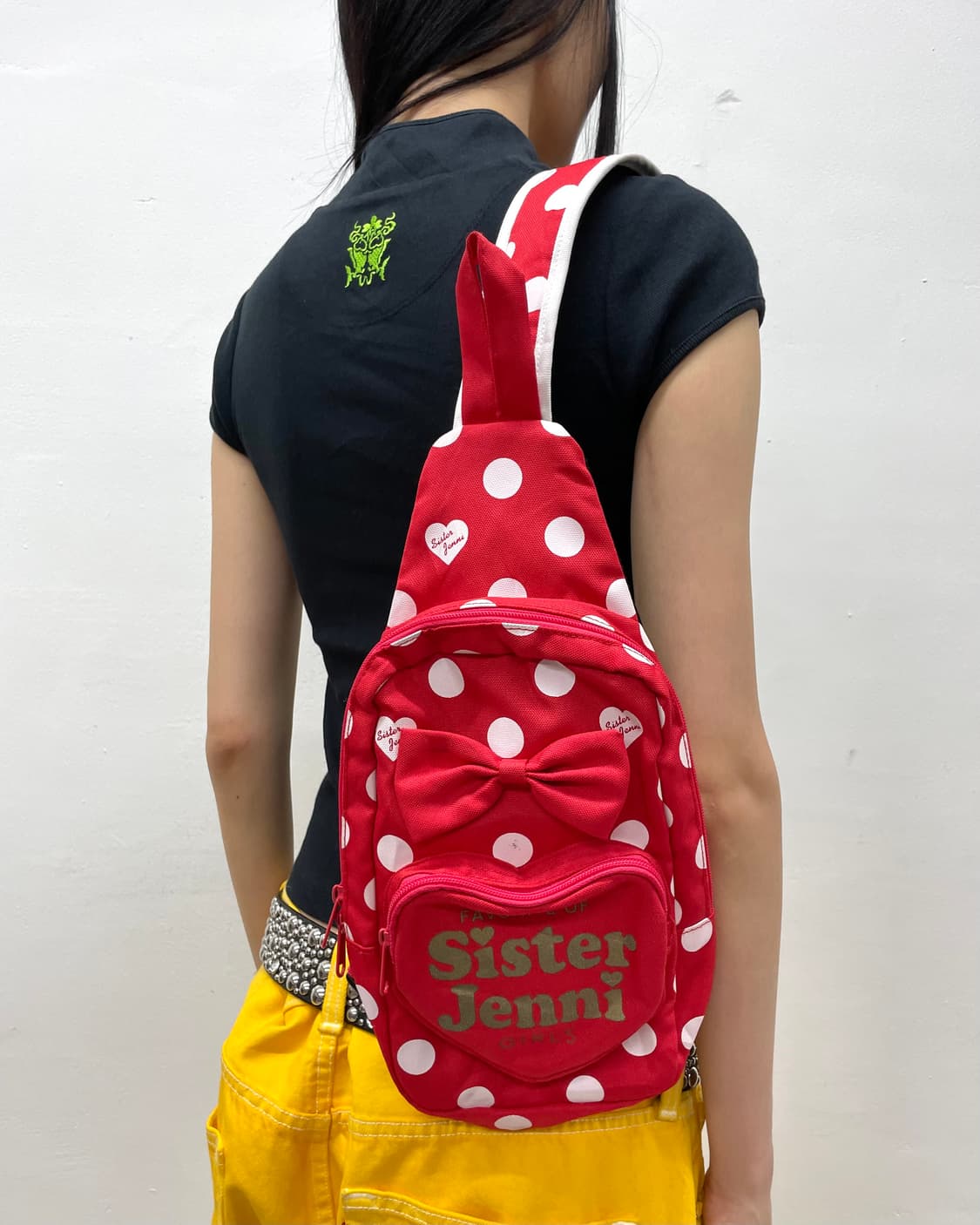 ribbon red dot bag 상품이미지1