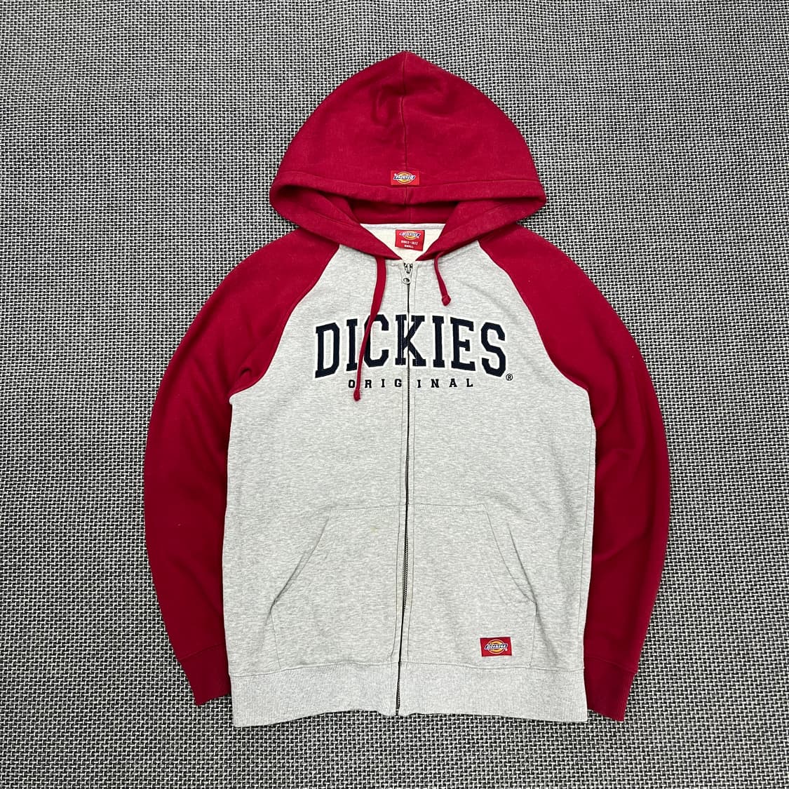 착샷O 디키즈 딥레드 나그랑 후드집업 상품이미지1