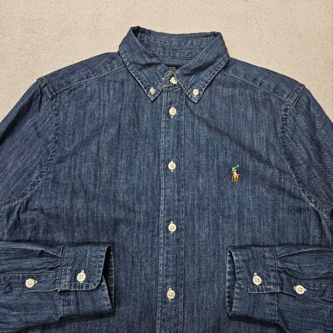 폴로 랄프 로렌 신형 데님 셔츠 L14-16 상품이미지3