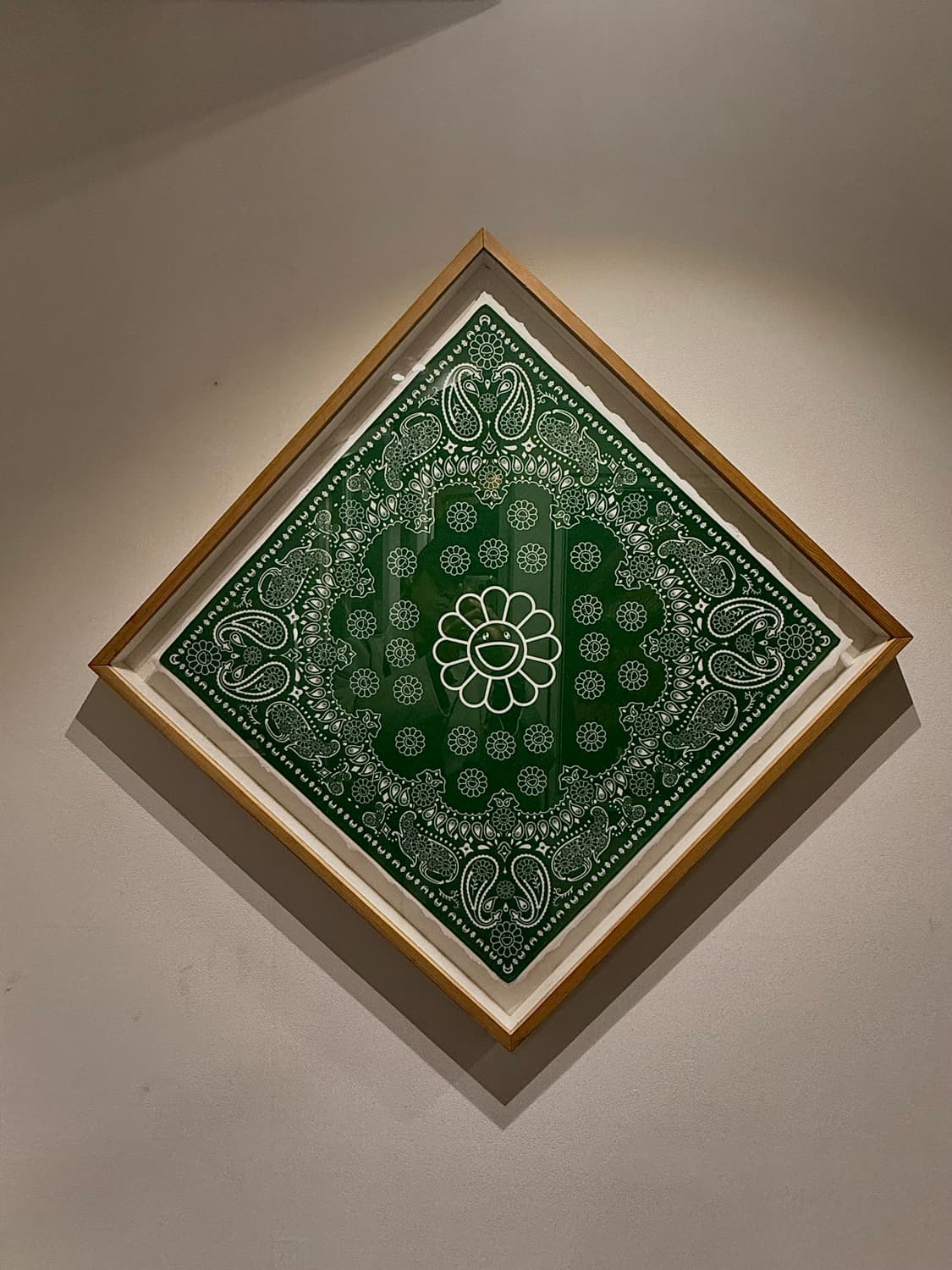 무라카미 타카시 플라워 반다나 액자 상품이미지6