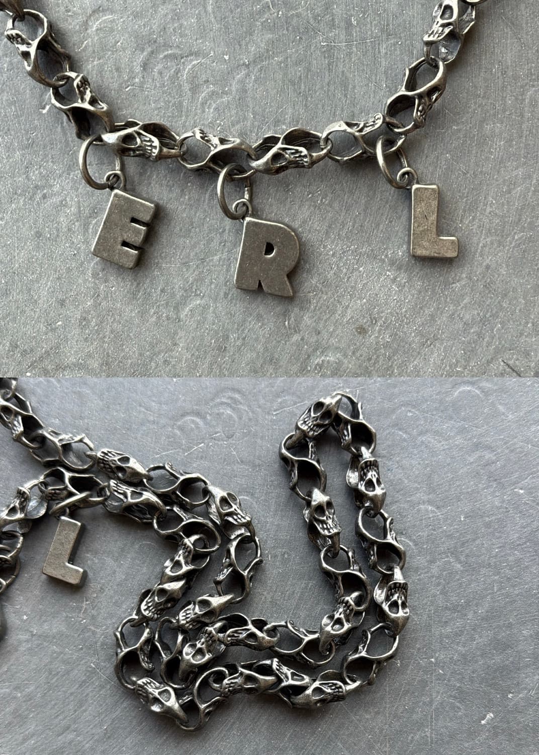 ERL 이알엘 해골 체인 지갑 상품이미지3