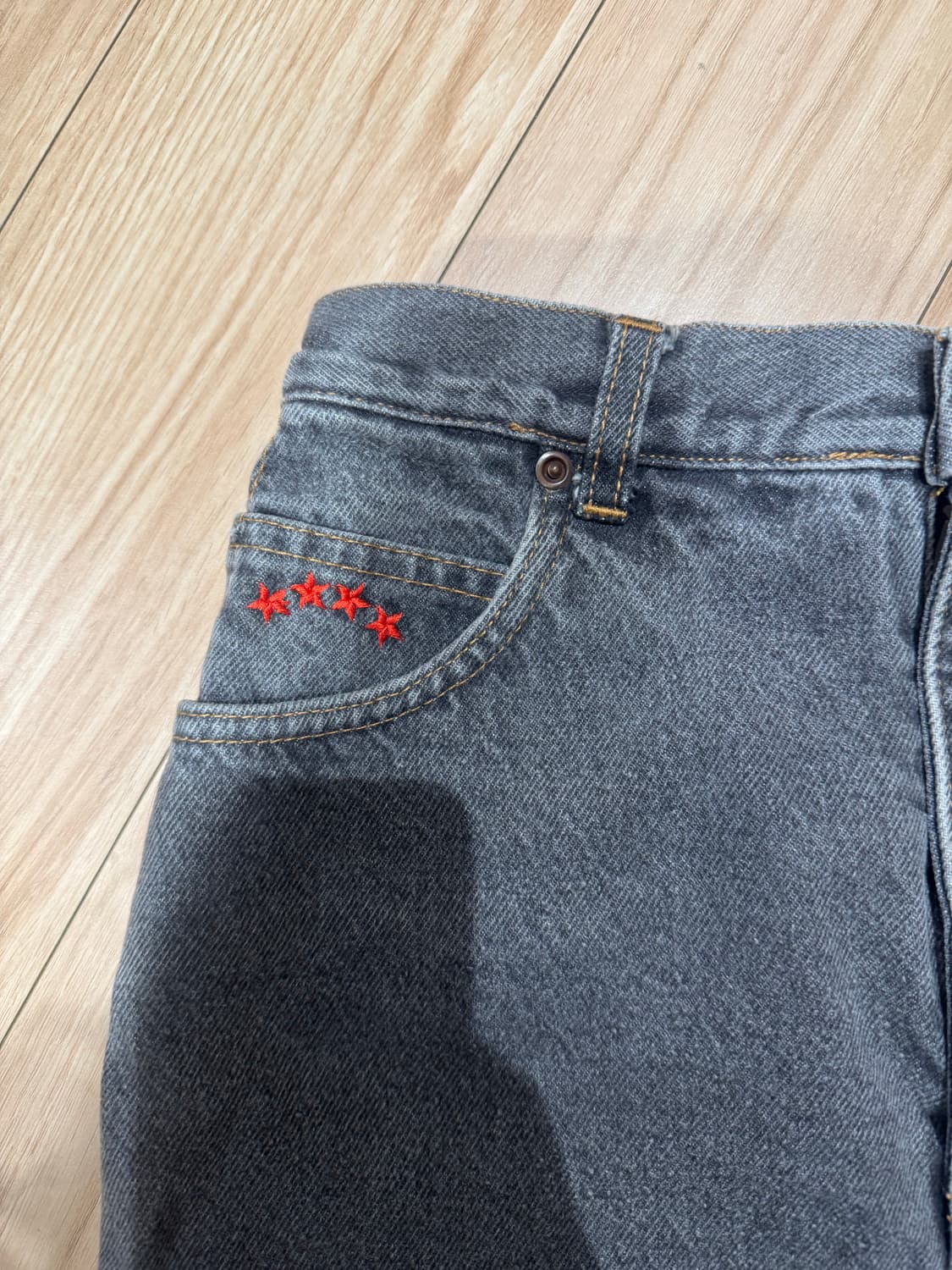 빈티지 청치마 S 상품이미지3