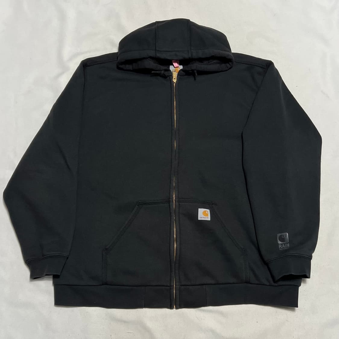 XL 칼하트 챠콜 써멀 후드 집업 상품이미지2