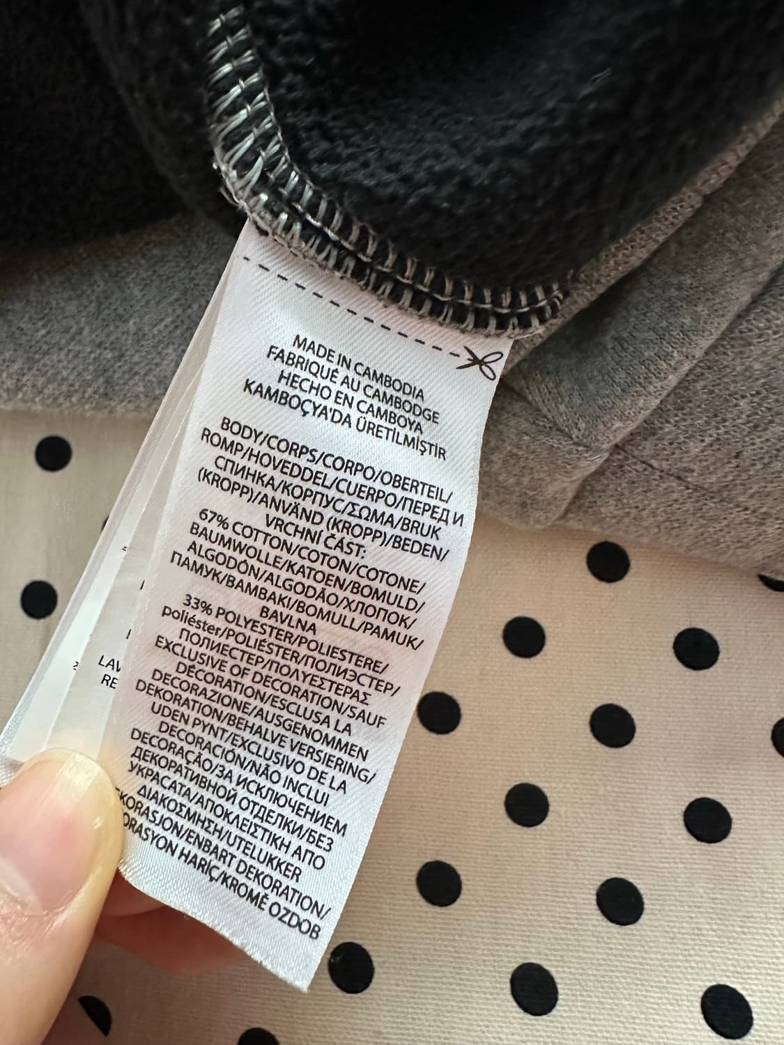 폴로 랄프로렌 그레이 맨투맨 스웻셔츠 상품이미지5