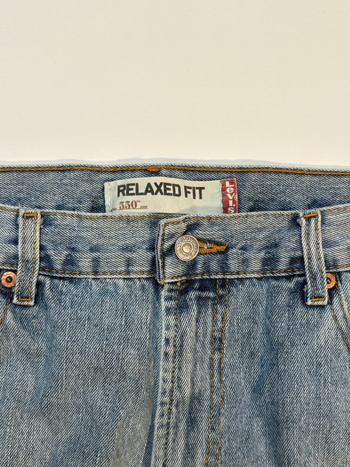 [36x30] 00s 리바이스 550 연청 상품이미지5