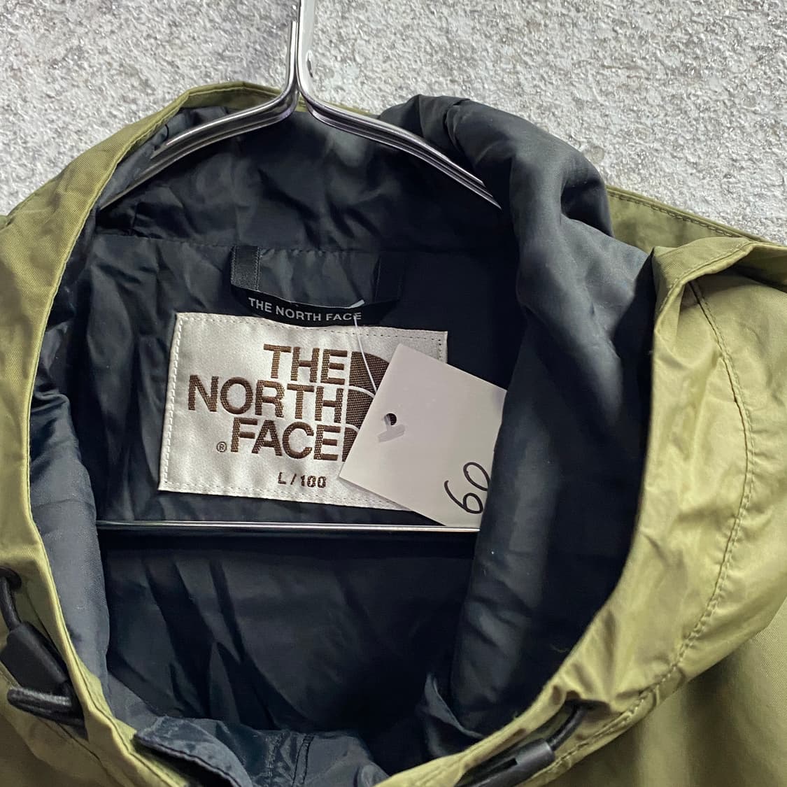 노스페이스 나일론 배색 후드 바람막이 B3426 상품이미지3