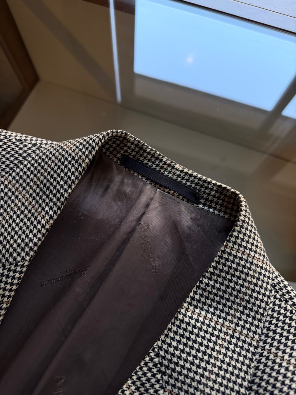 아쿠아스큐텀 트위드 자켓 100 상품이미지6