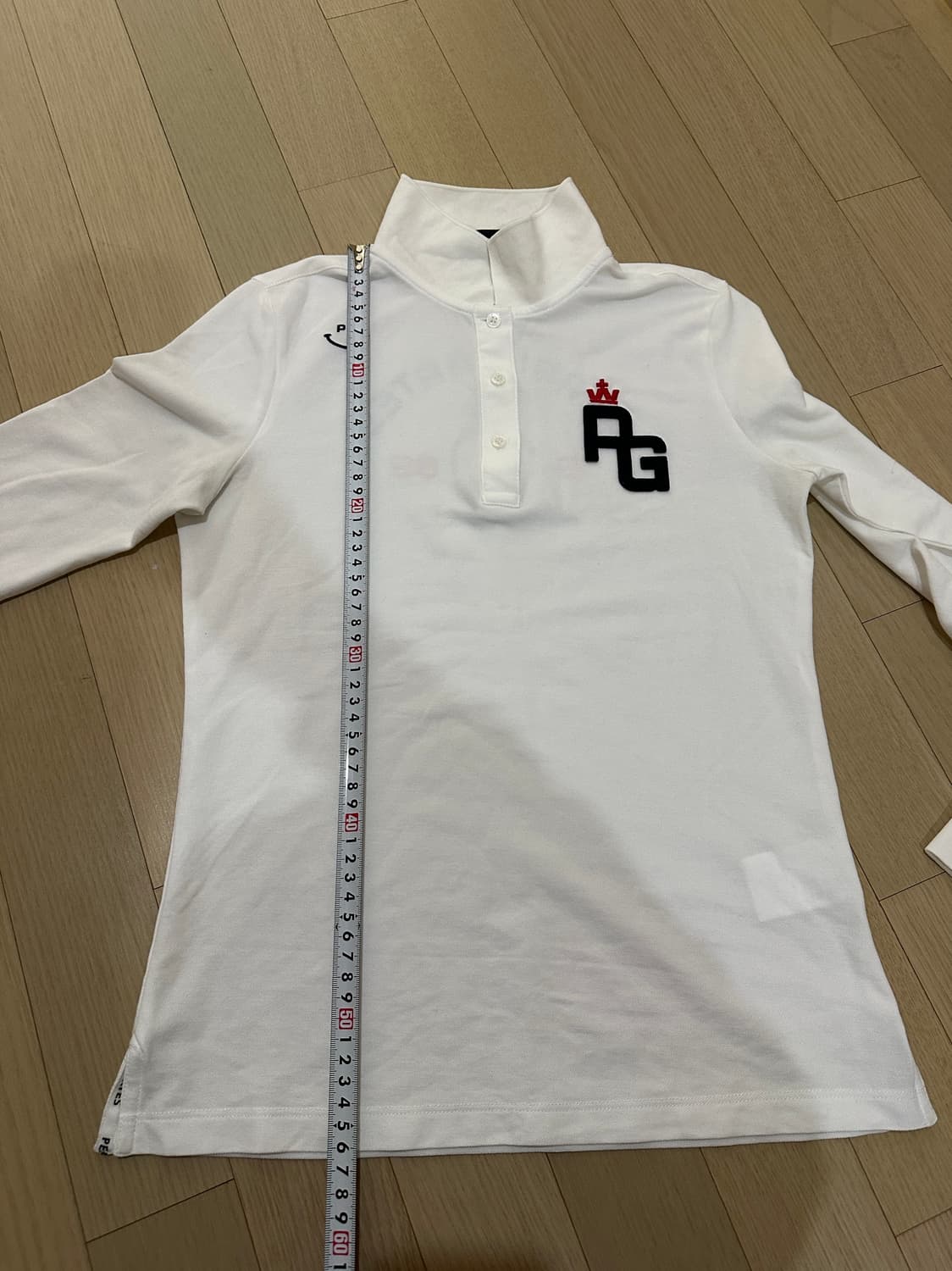 파리게이츠 긴팔 카라 골프티셔츠 (사이즈0, 가슴둘레90) 상품이미지3