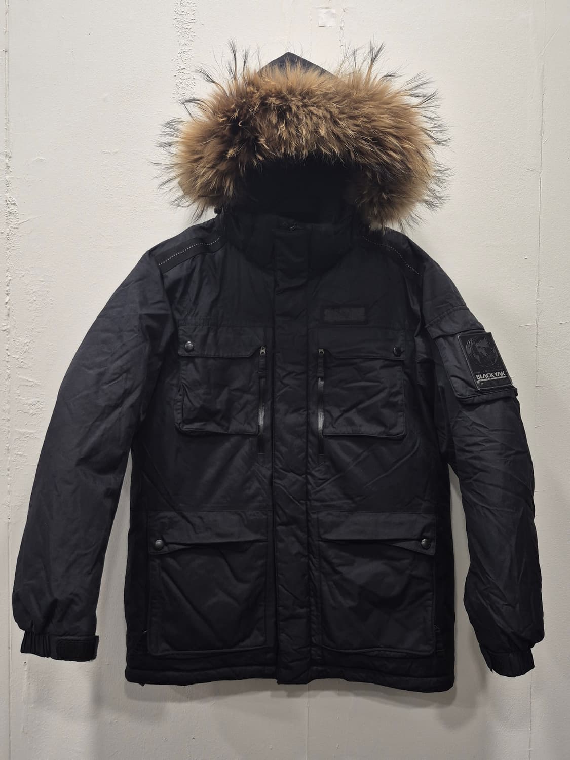 블랙야크 구스다운 빵빵한 패딩 점퍼 남성 95사이즈 상품이미지1