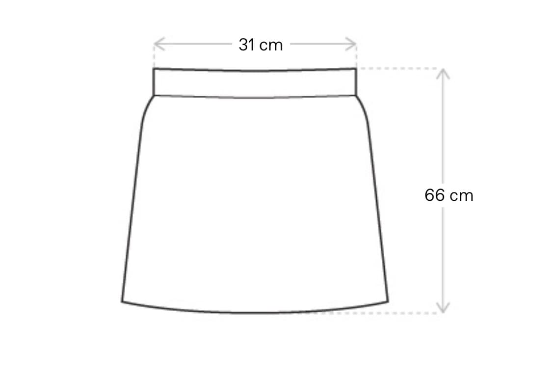 [S/M]프로토타입스 25fw 웨이스트 밴드 펜슬 데님 스커트 상품이미지5