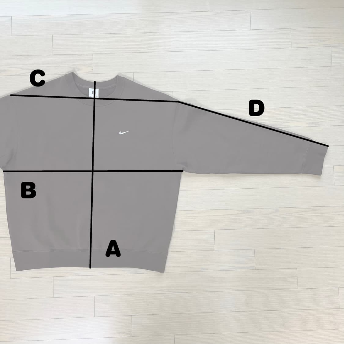 XXL)나이키 솔로스우시 스웻셔츠 바로크브라운 상품이미지5