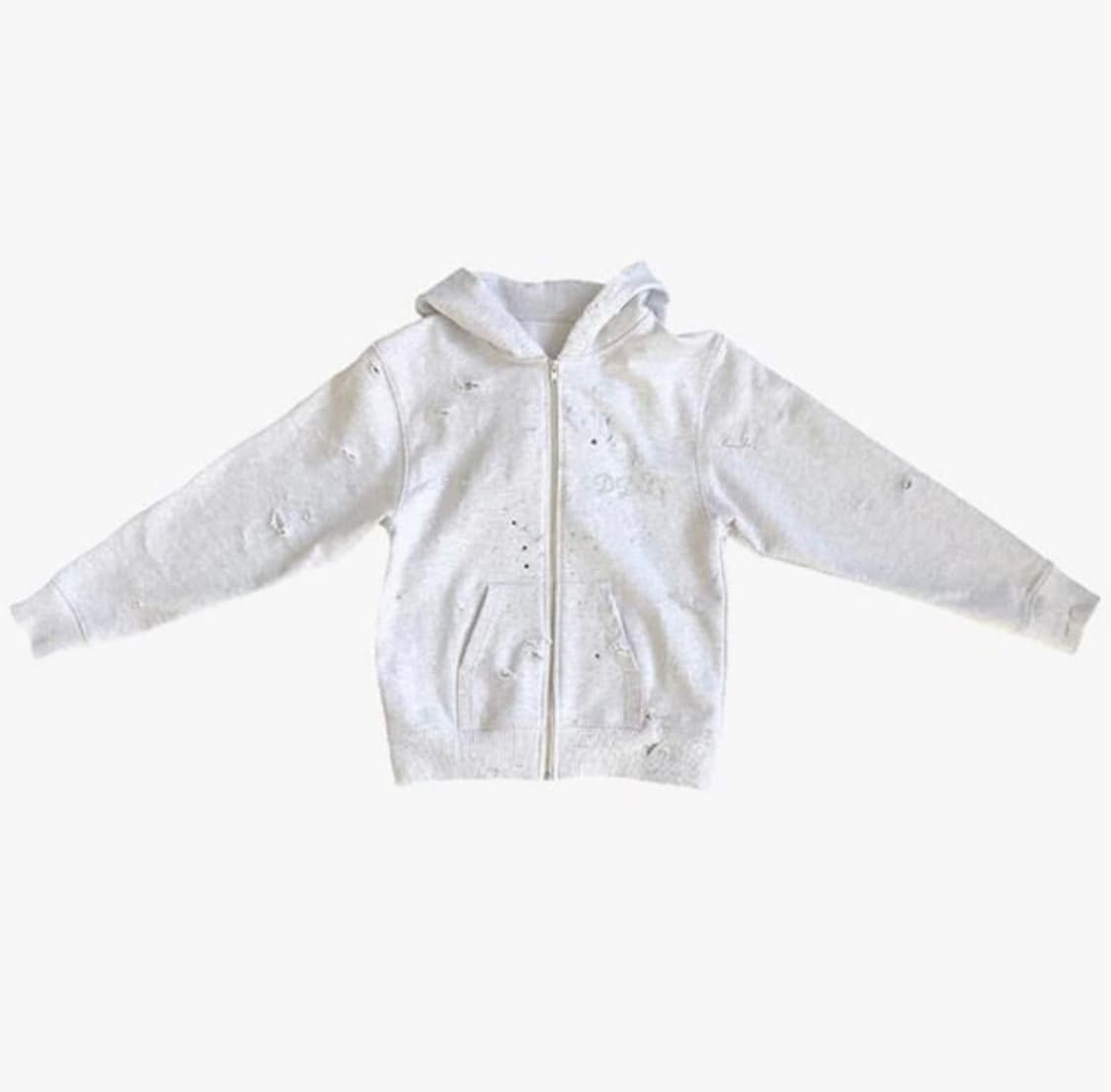 Destroyed Cubic Cutie Hoodie 더디 후드집업 상품이미지1