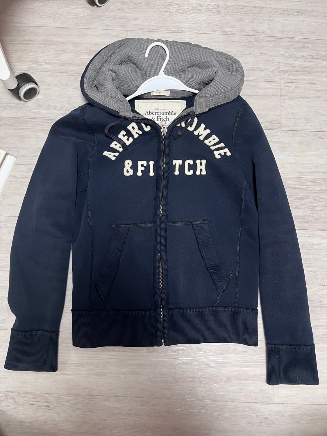 아베크롬비 네이비 후드집업s 상품이미지1