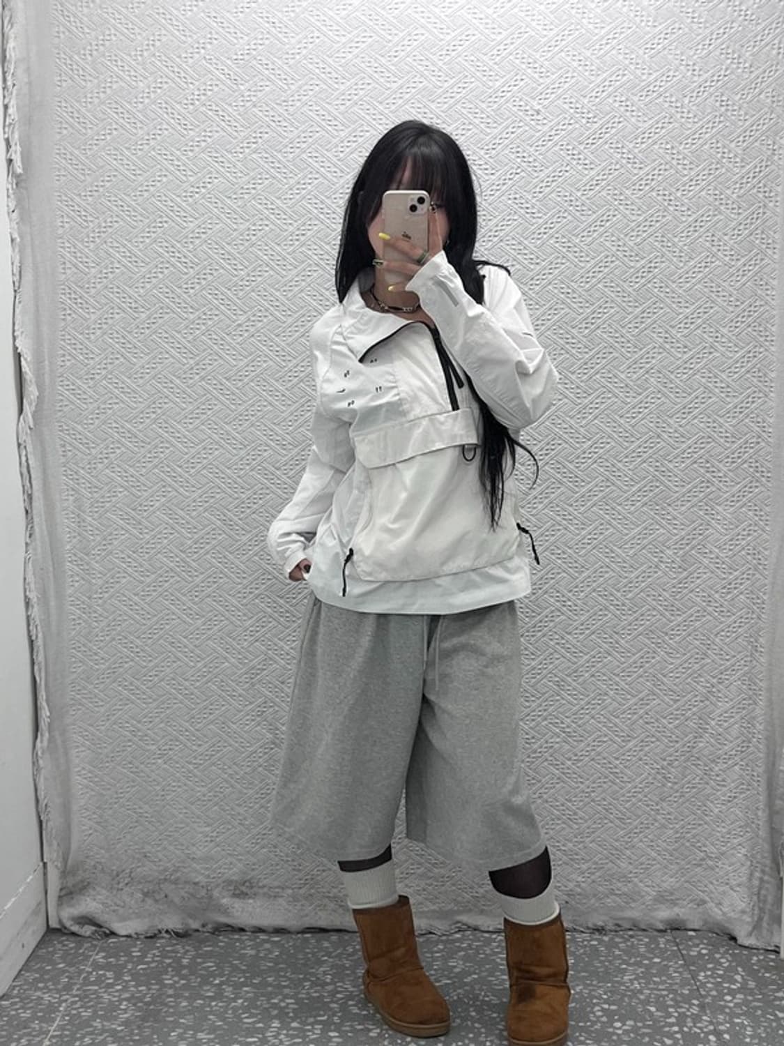 나이키 NSW 테크팩 엔지니어드 바람막이 반집업 아노락 M C07409 상품이미지2