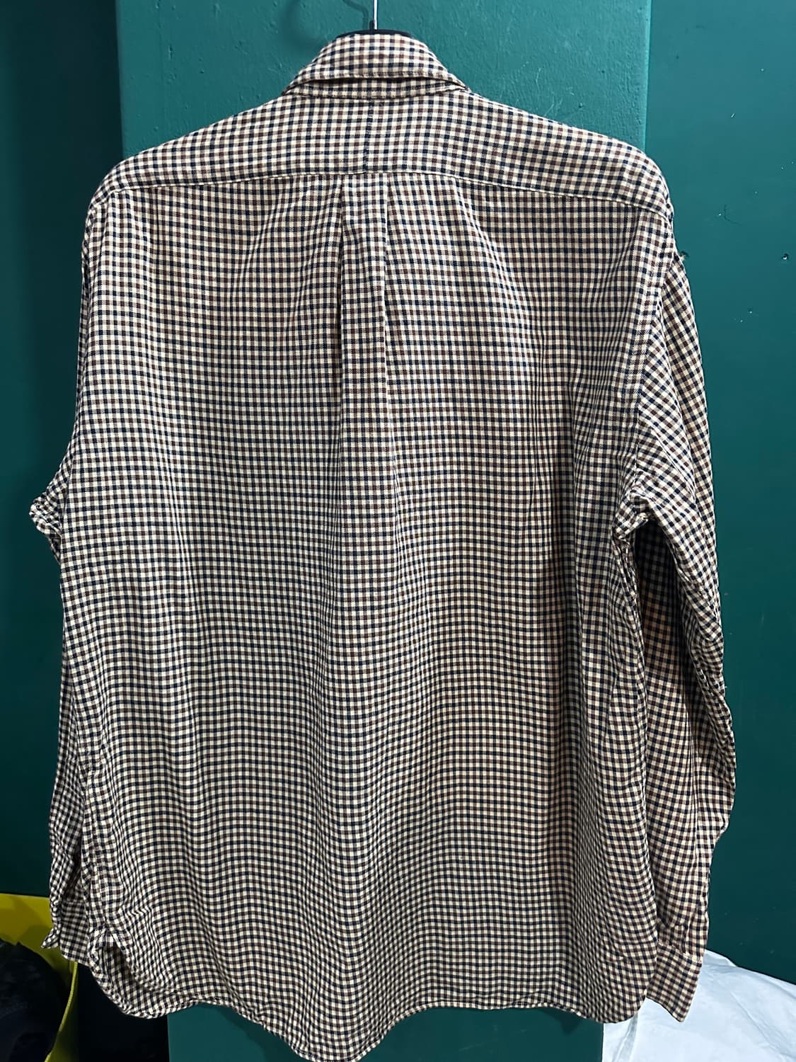 폴로 체크 셔츠 105사이즈 상품이미지2