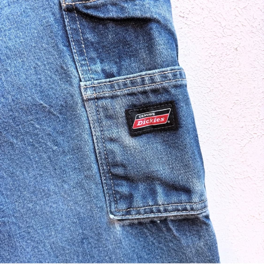 90's 디키즈 데님 버뮤다팬츠 상품이미지5