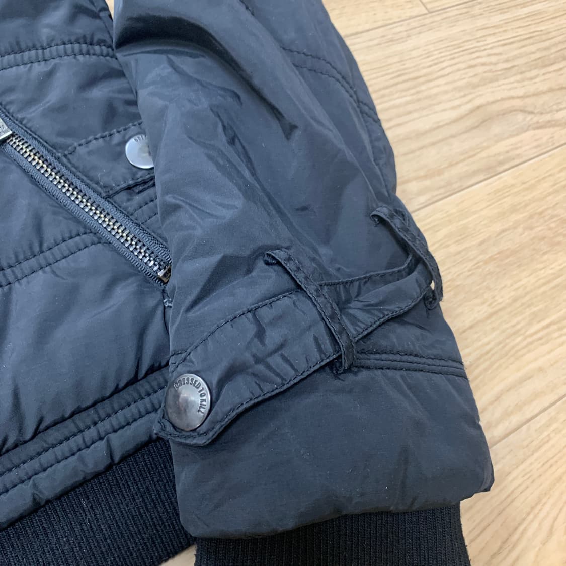 S)드레스투킬(D2K) 퀼팅 레이싱점퍼 상품이미지5