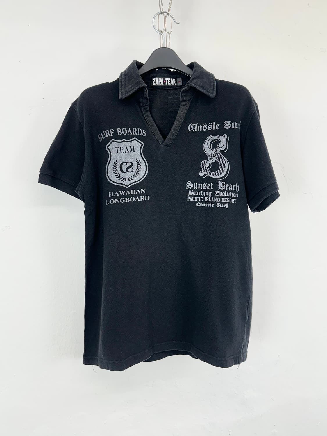 JPN Gothic Silver Printing Punk Pk Tee 상품이미지4