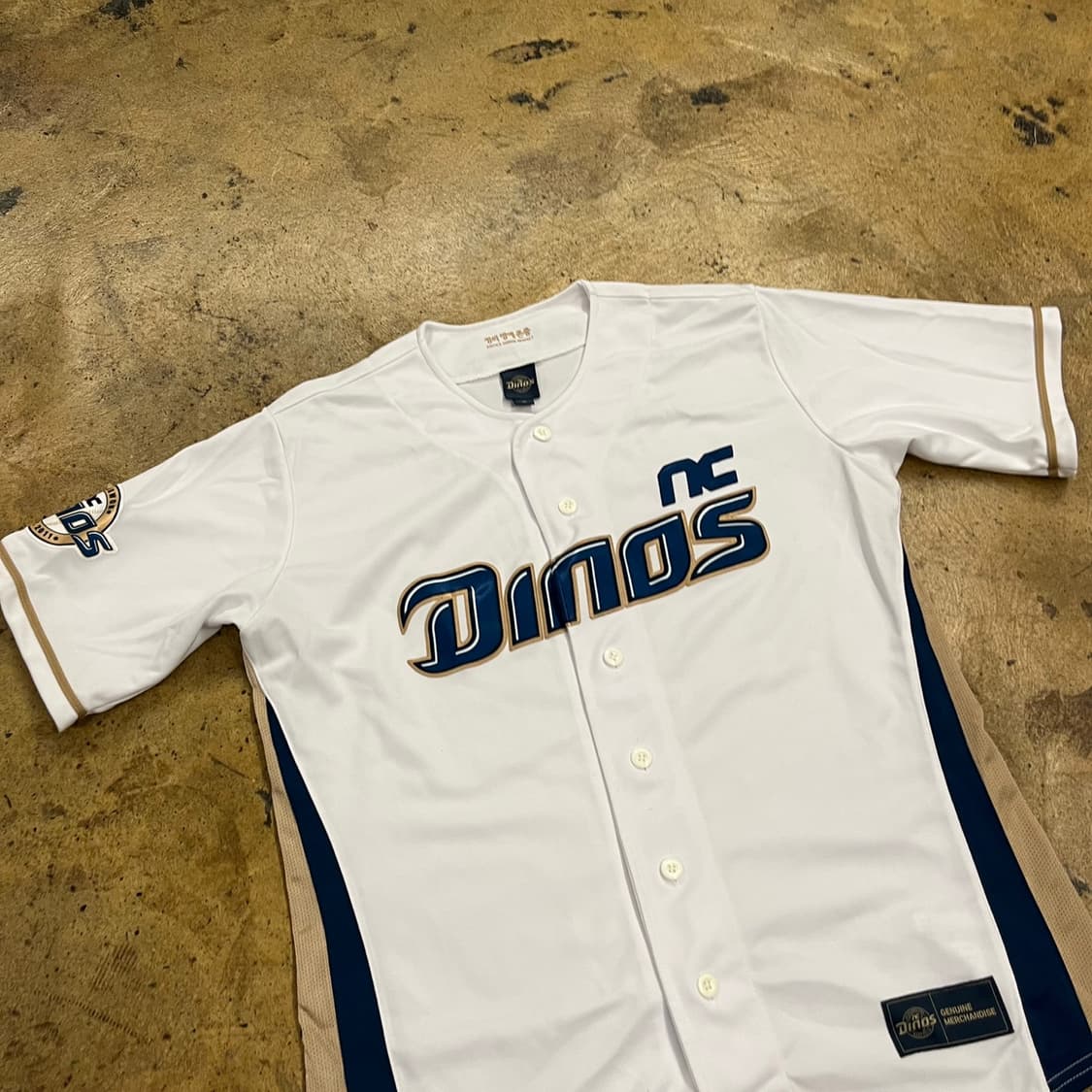 [M] NC다이노스 노마킹 반팔 야구 유니폼 b19 상품이미지1