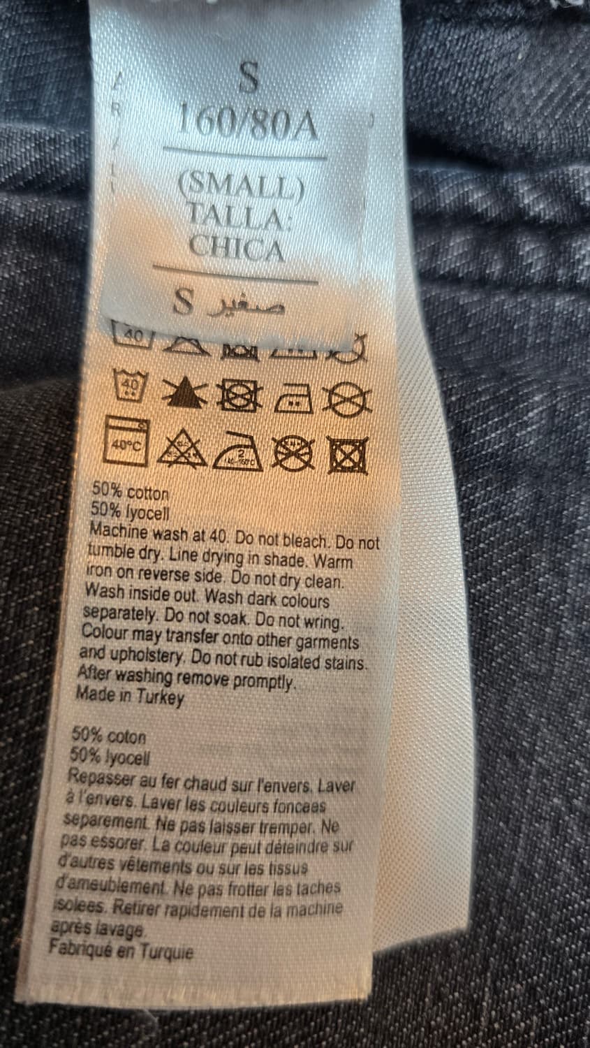 올세인츠 그레이 데님 자켓 100 상품이미지6