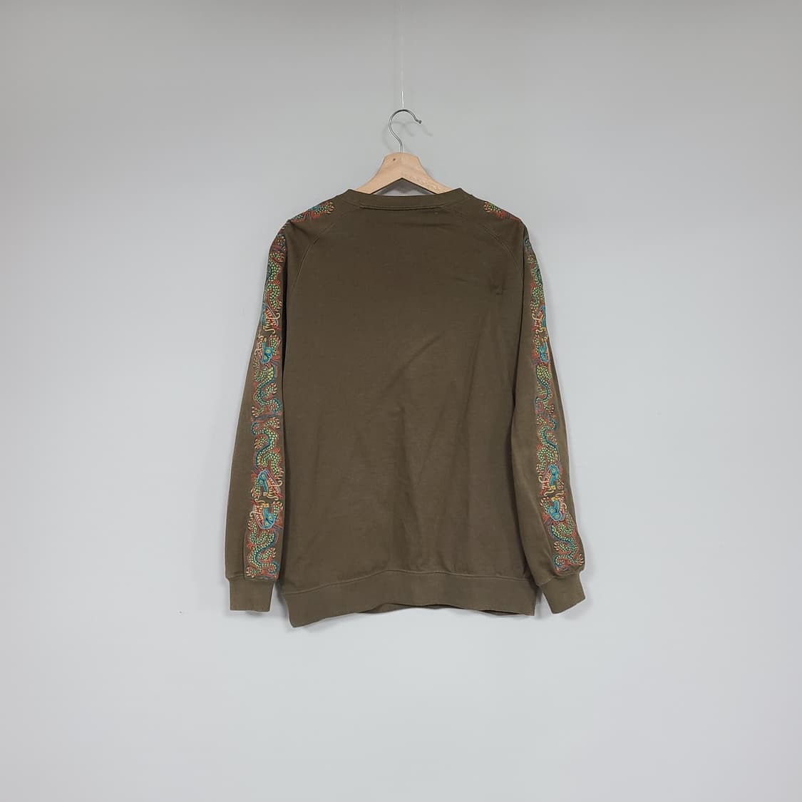 MAHARISHI 마하리시 오가닉 코튼 리버티 드래곤 맨투맨 올리브 M 상품이미지4