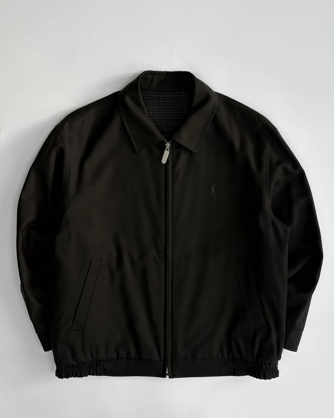 [95] 입생로랑 옴므 양면 울 블루종 자켓 상품이미지1