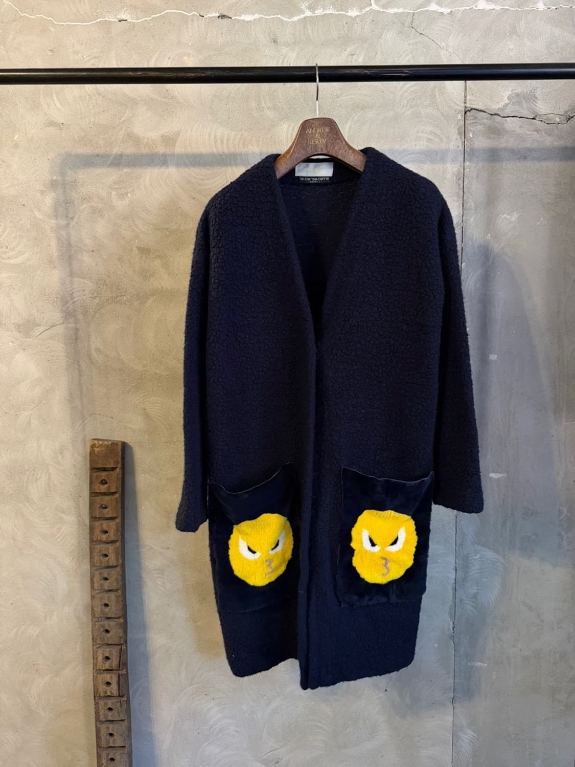 ANNE VEST 시어링 가디건 55~66 상품이미지1