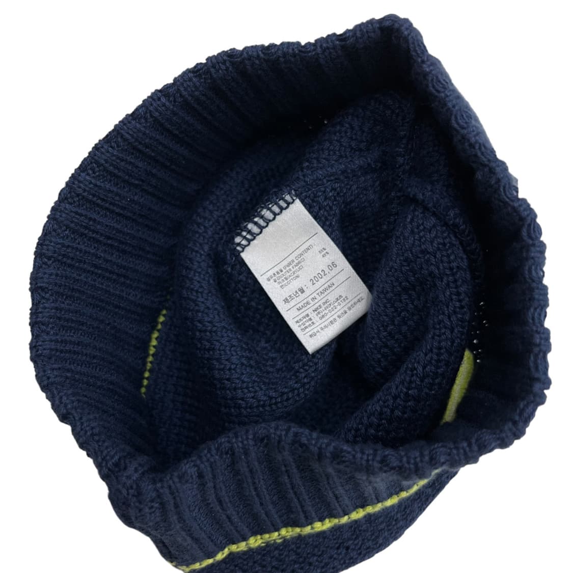 나이키 00s 스우스 스티치 네이비 비니 상품이미지5